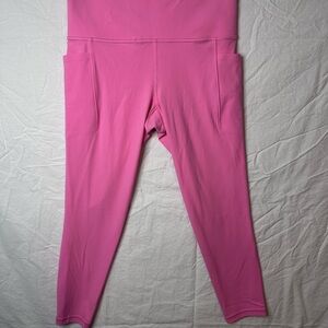 Athleta Salutation Stash 7/8 Leggings with Pockets – Women’s XS – Pink